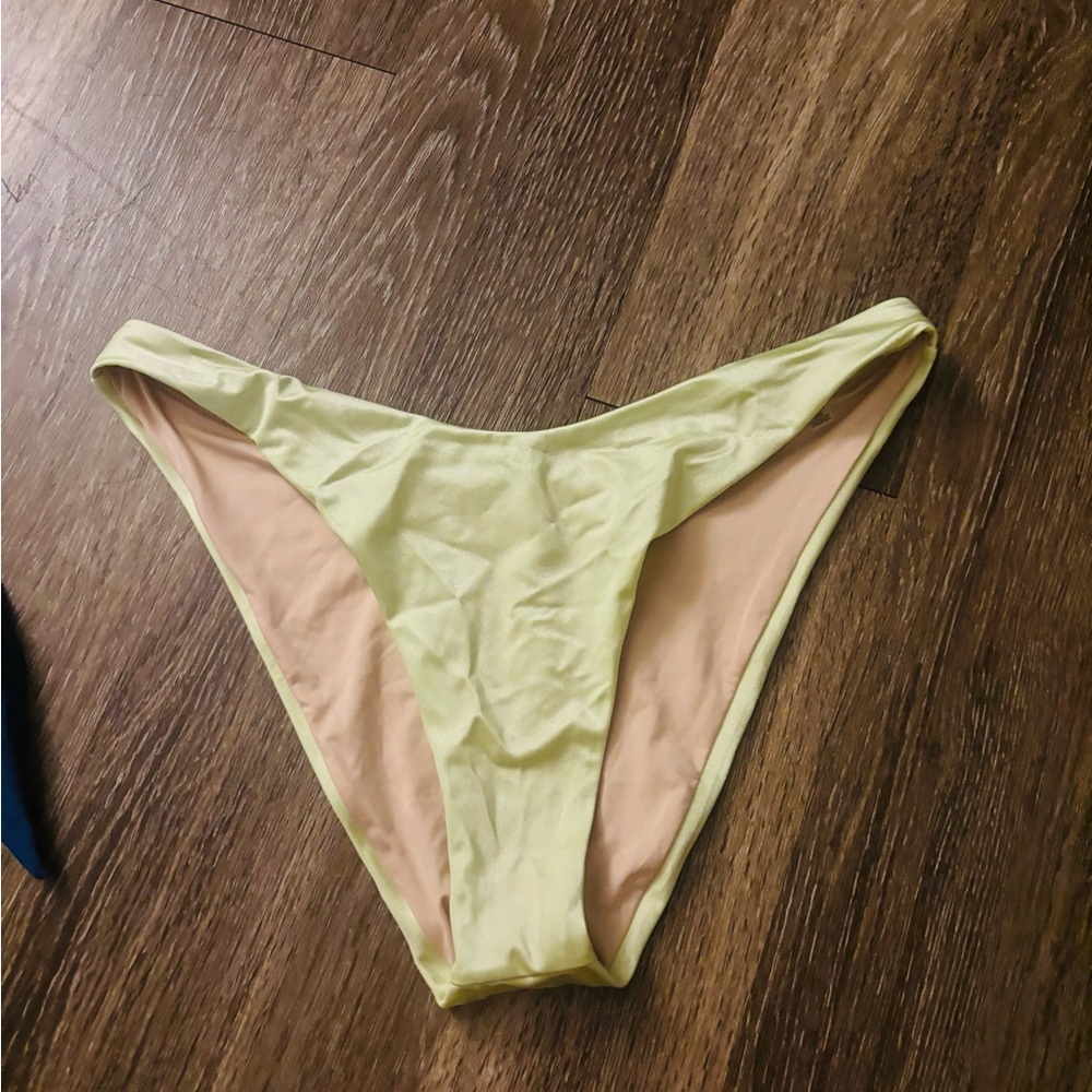 Victoria's Secret Light Yellow Bikini Bottom